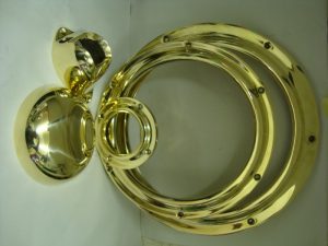Brass Boat Parts Polished