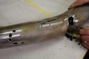 Corroded Exhaust