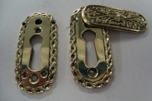 Lacquered Brass Key Cover