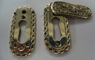 Lacquered Brass Key Cover