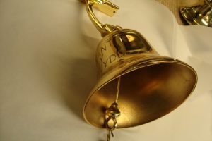 polished brass bell